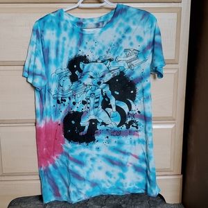 Rocket Raccoon Tie Dye